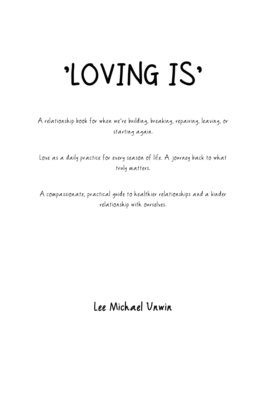 Loving Is - page 1